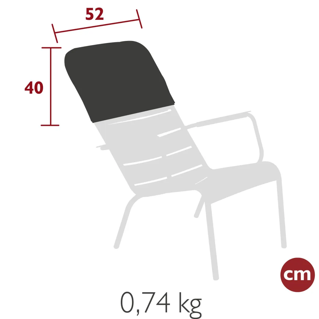 APPUI-TÊTE FAUTEUIL BAS