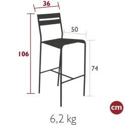 CHAISE DE BAR