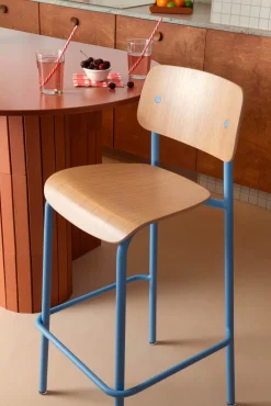 CHAISE DE BAR CHÊNE H75