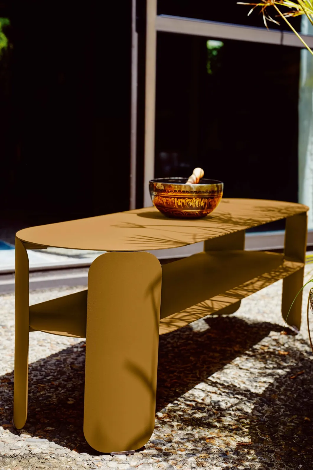 CONSOLE BASSE 120 x 40 CM - H. 42 CM