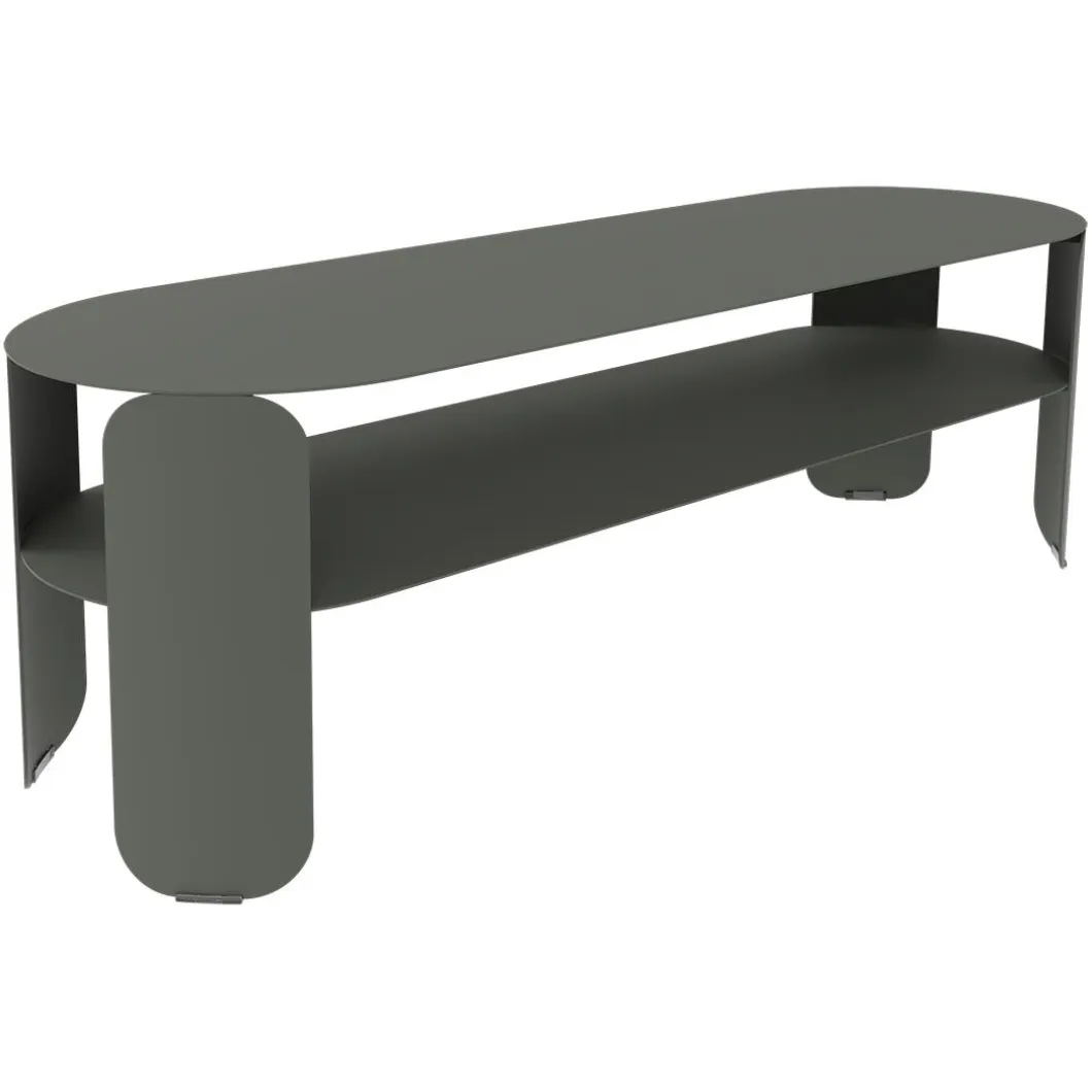 CONSOLE BASSE 120 x 40 CM - H. 42 CM