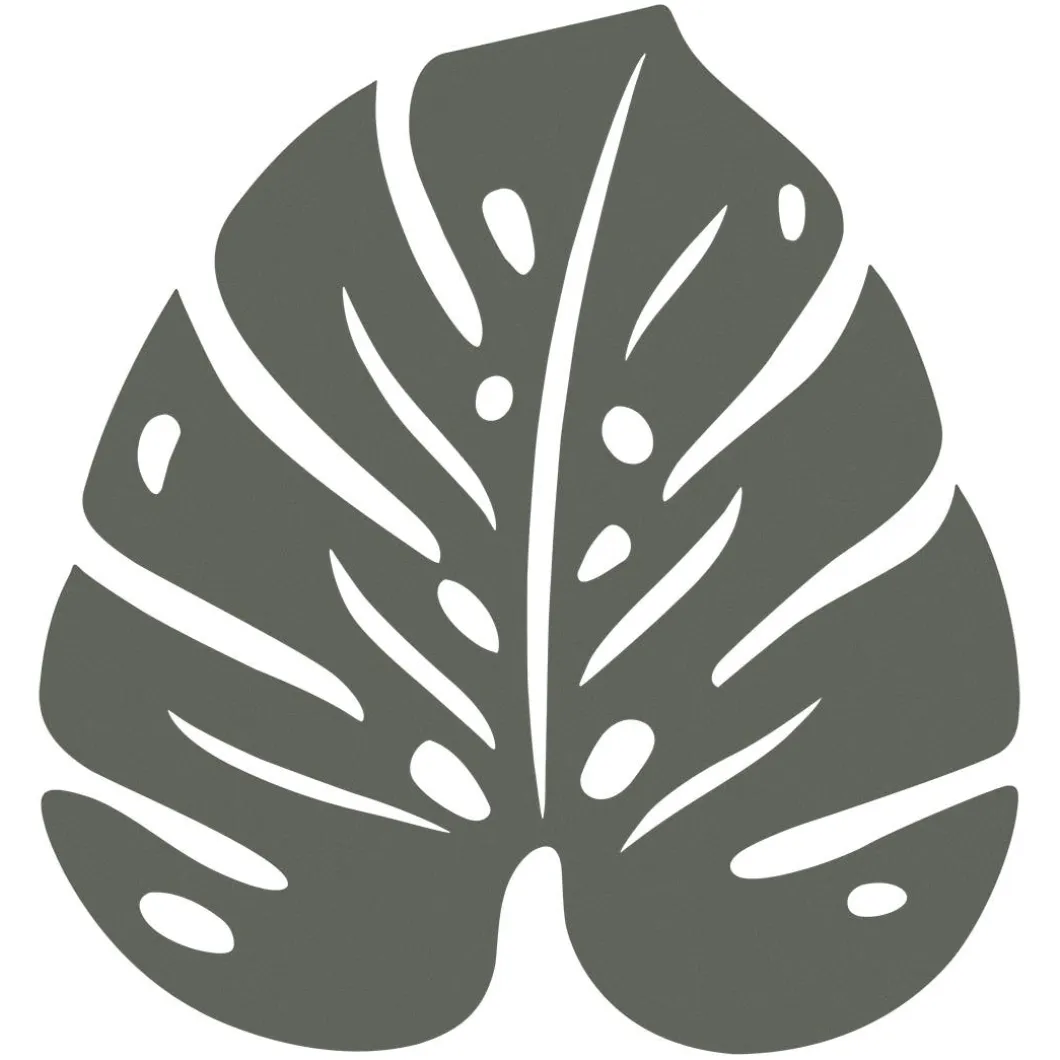 DESSOUS DE PLAT MONSTERA 24 X 22 CM