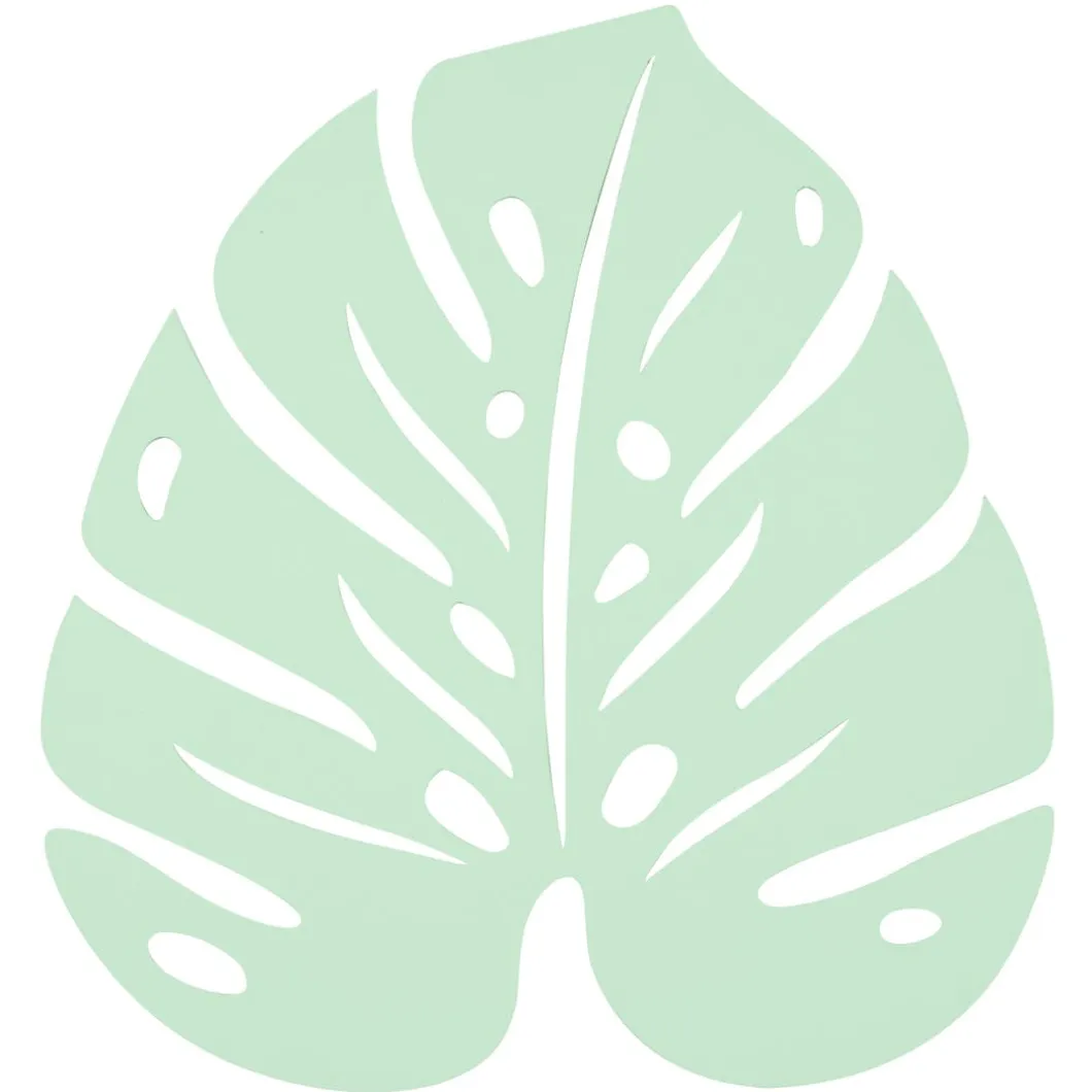 DESSOUS DE PLAT MONSTERA 24 X 22 CM