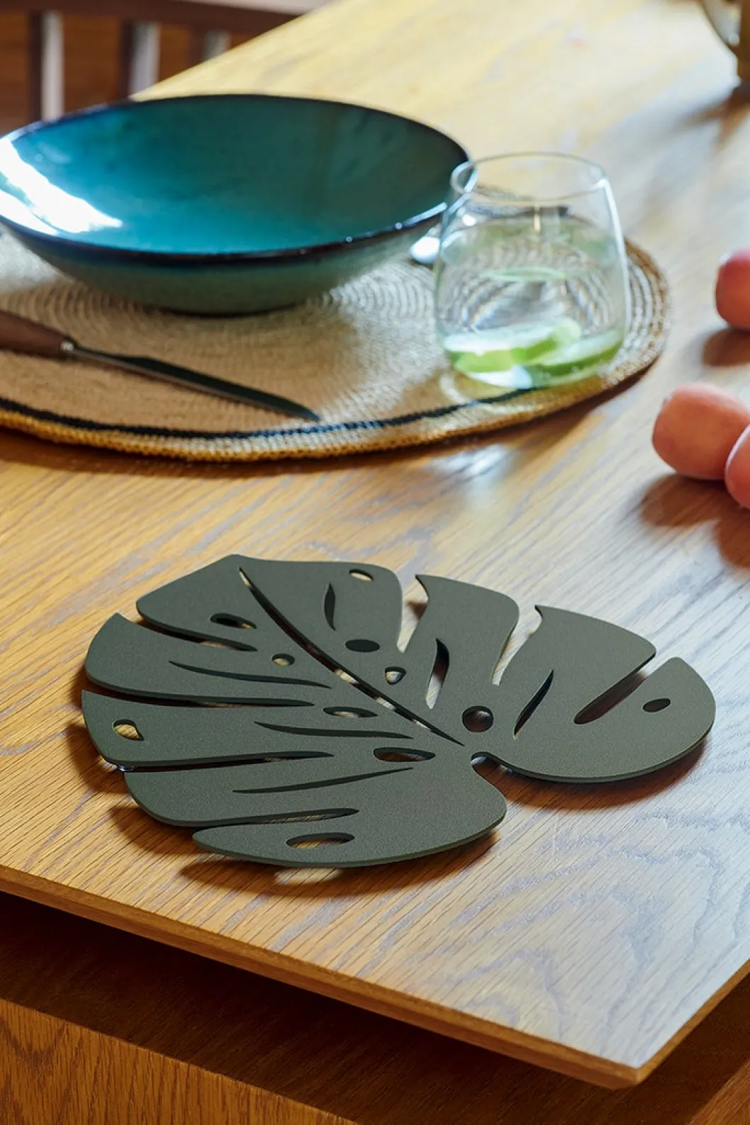 DESSOUS DE PLAT MONSTERA 24 X 22 CM