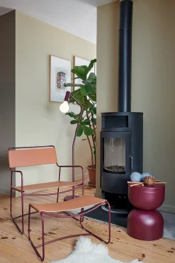 FAUTEUIL BAS CUIR