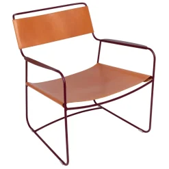 FAUTEUIL BAS CUIR