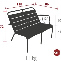 FAUTEUIL BAS DUO