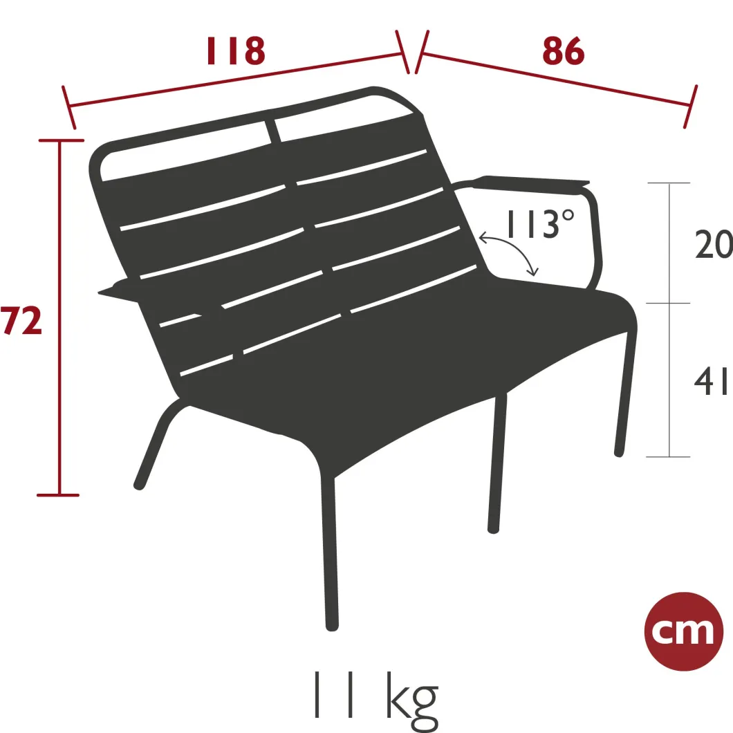 FAUTEUIL BAS DUO
