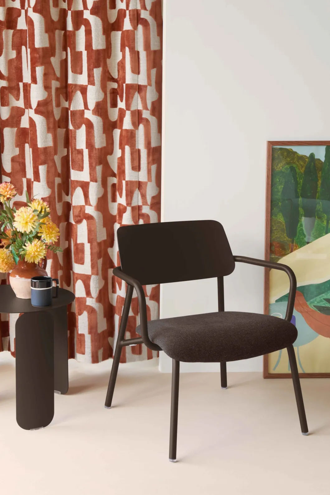 FAUTEUIL LOUNGE TISSU
