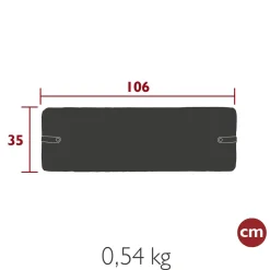 GALETTE DE BANC 106 x 35 CM