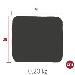 GALETTE OUTDOOR 41 X 38 CM