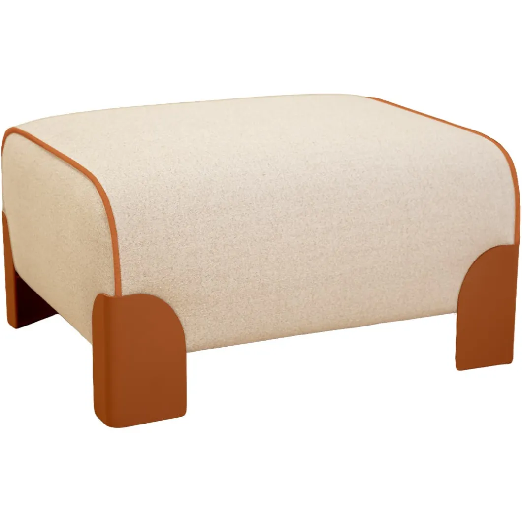 GRAND POUF MOUCHETÉ