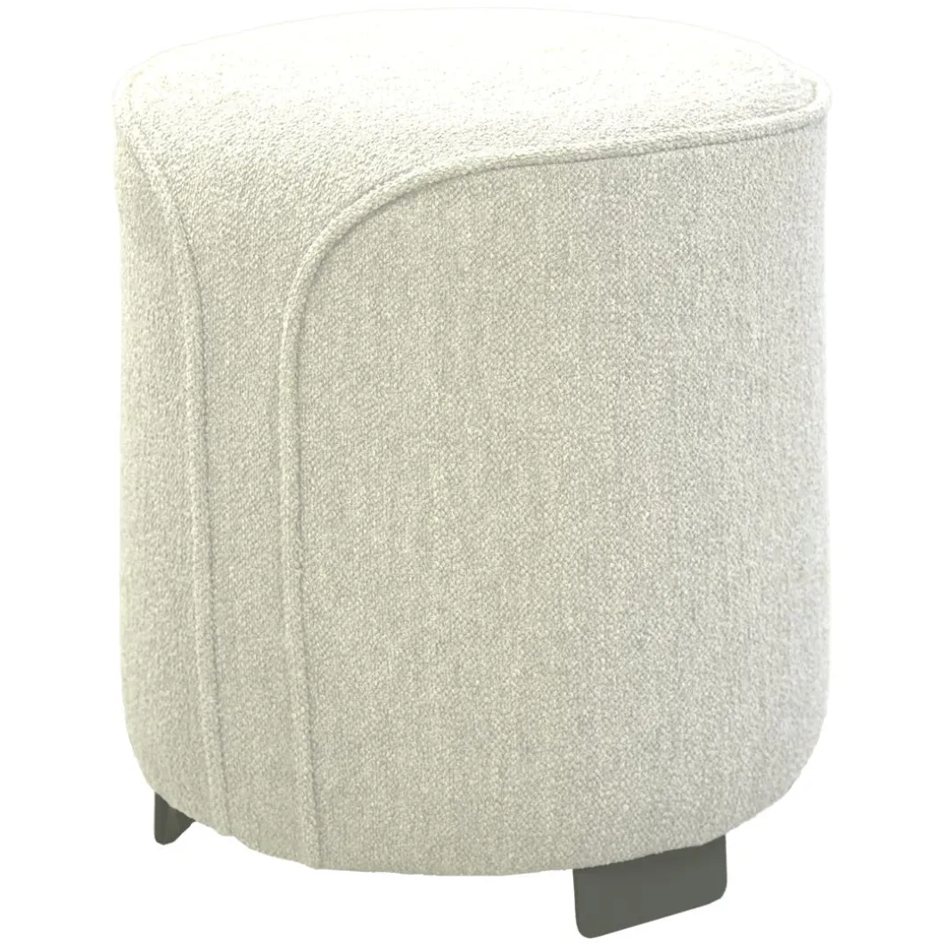 POUF ROND BOUCLETTE
