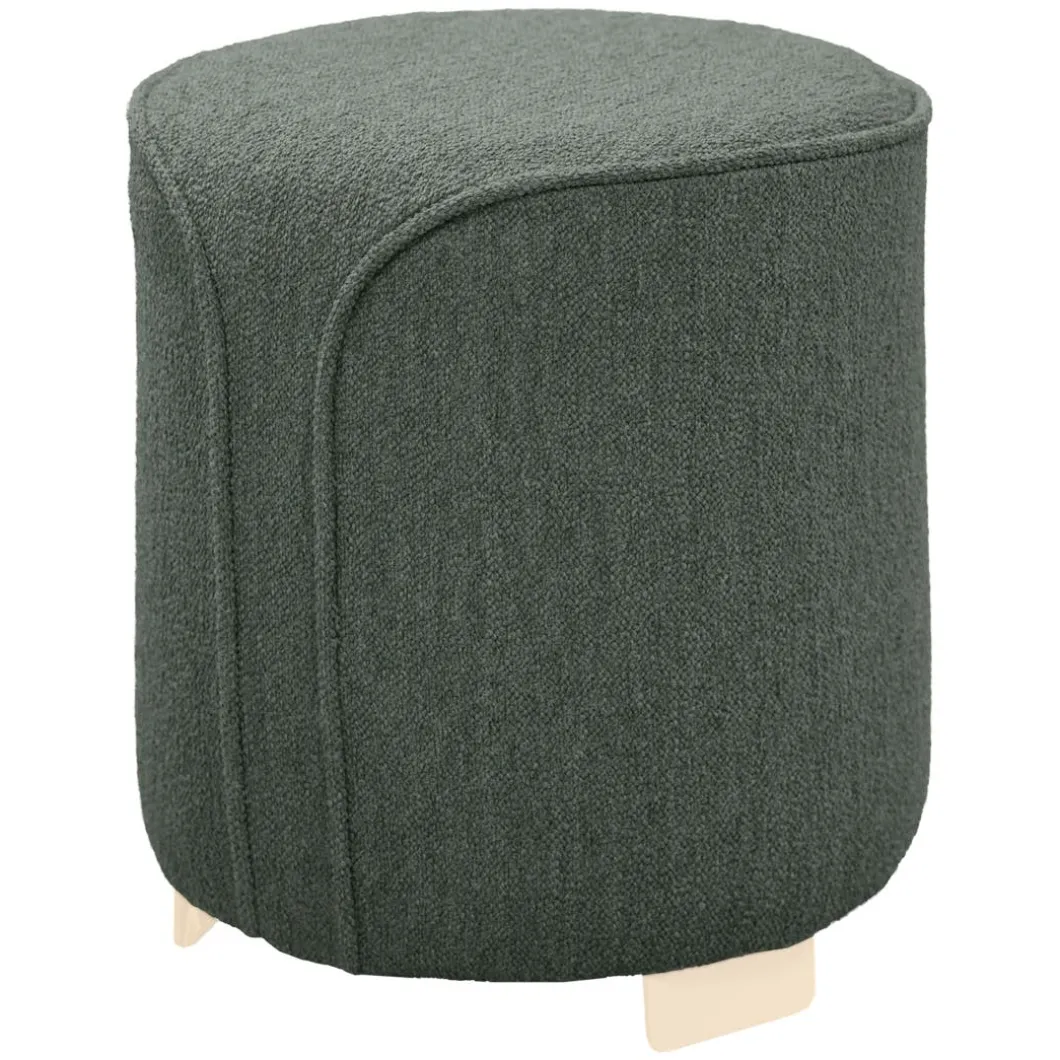 POUF ROND BOUCLETTE