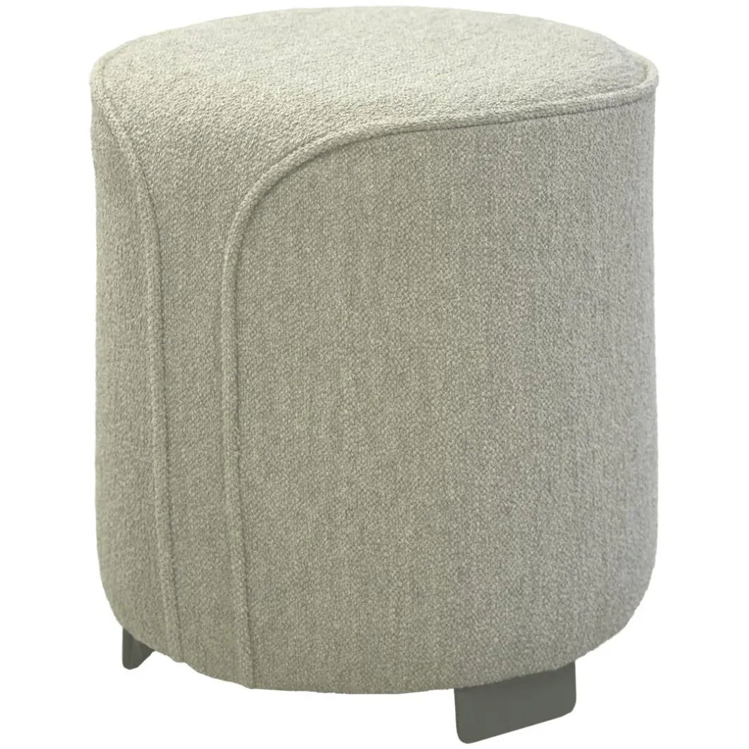 POUF ROND BOUCLETTE