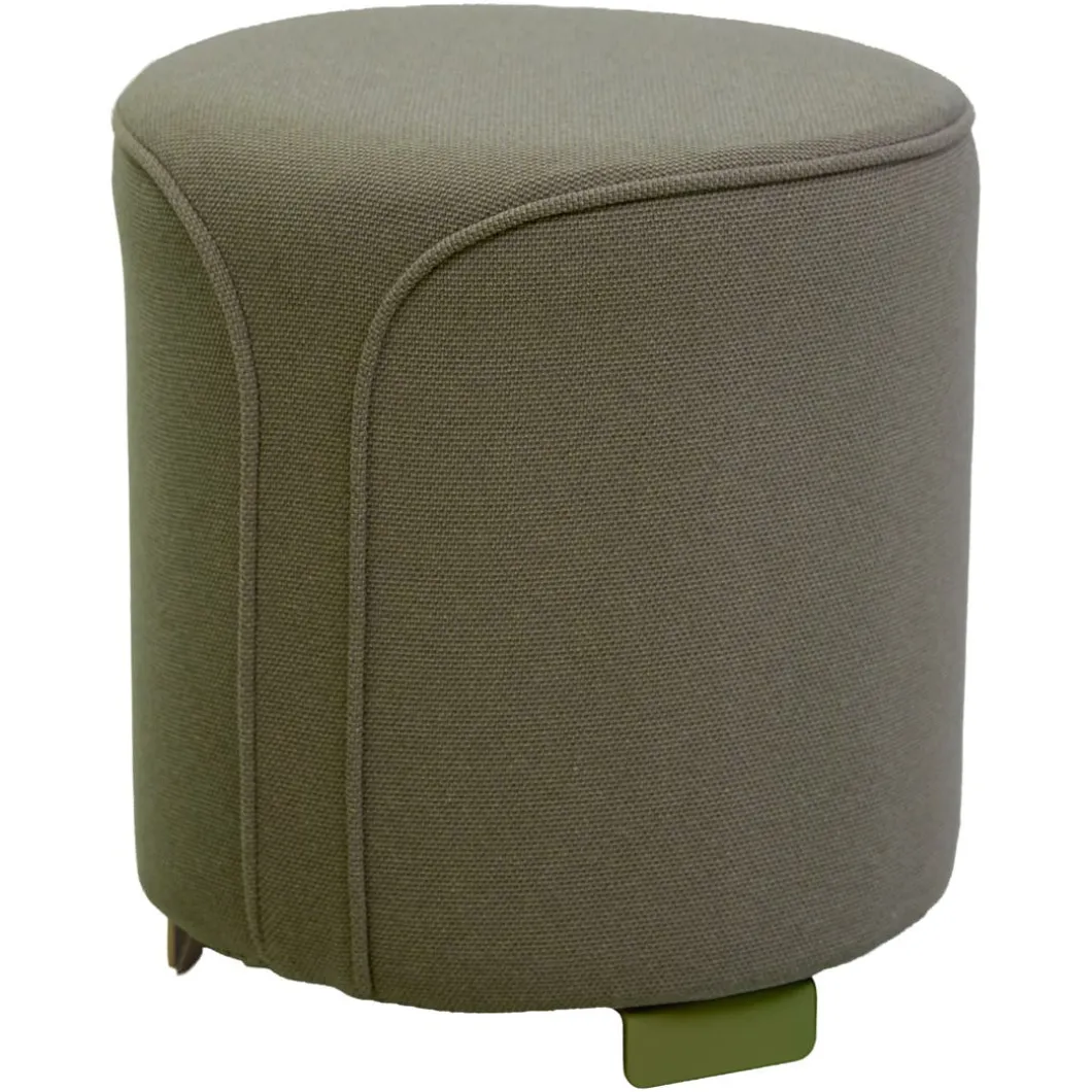 POUF ROND CHINÉ