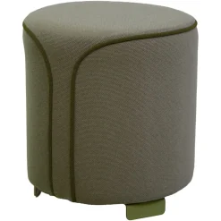 POUF ROND CHINÉ