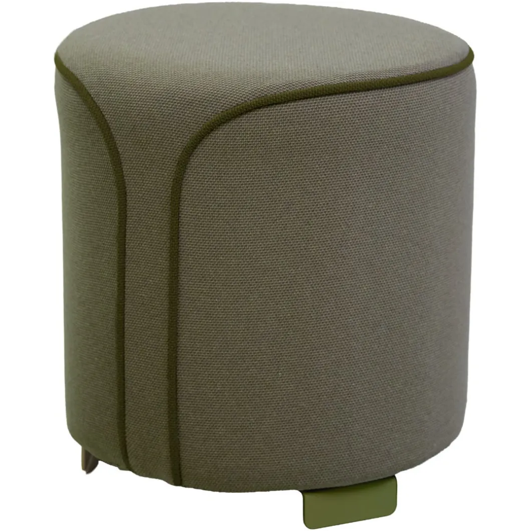 POUF ROND CHINÉ