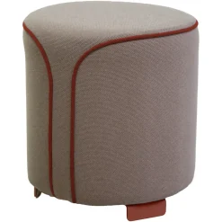 POUF ROND CHINÉ