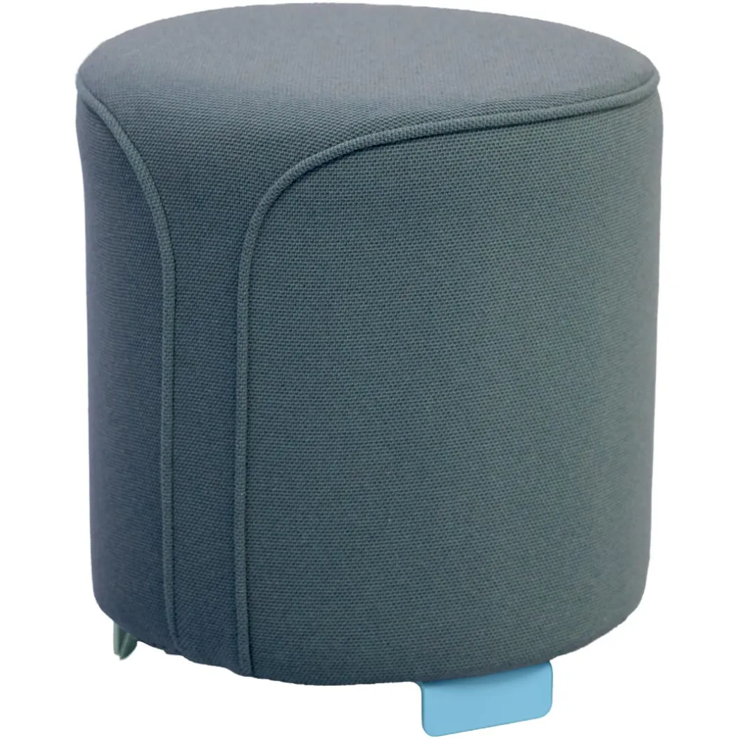 POUF ROND CHINÉ