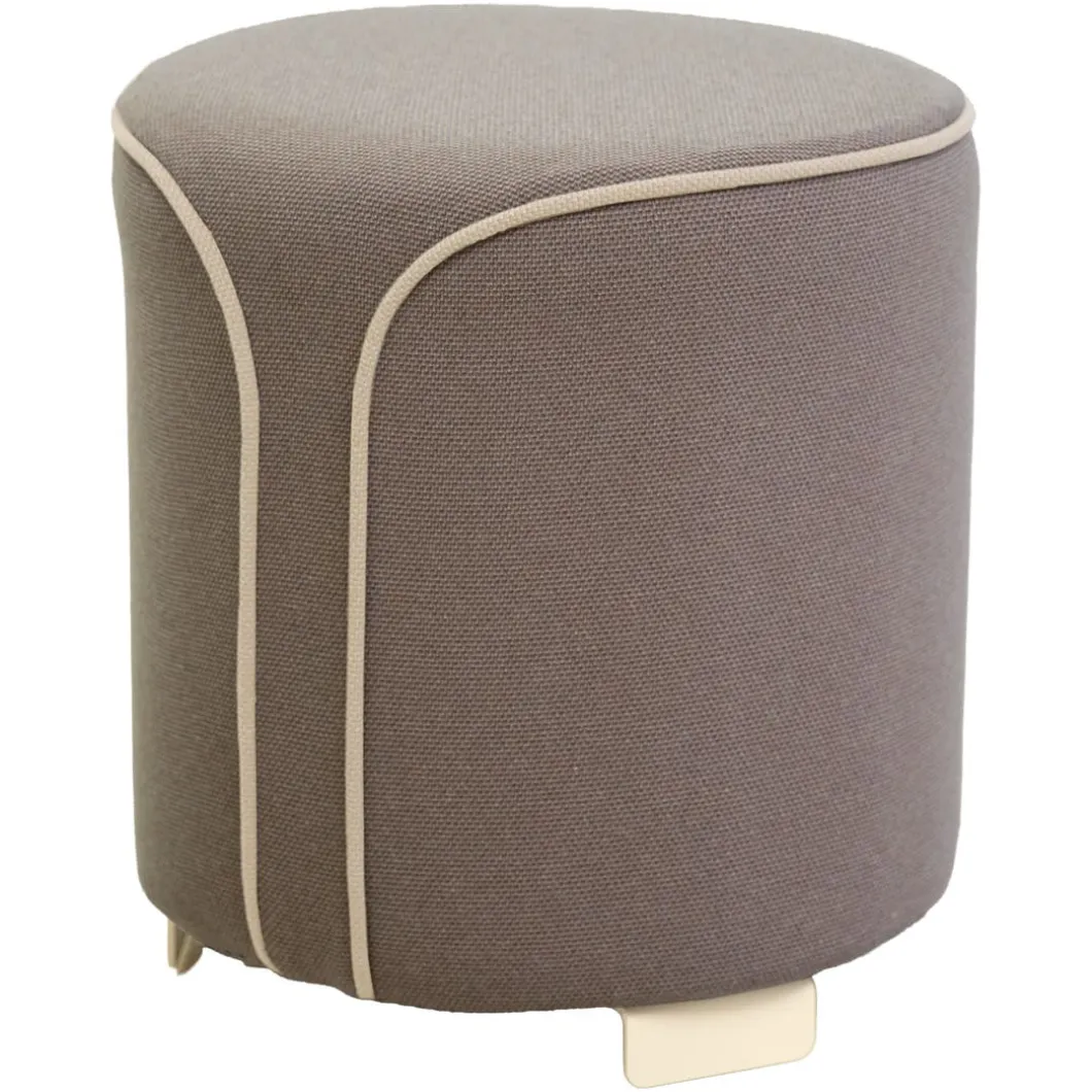 POUF ROND CHINÉ