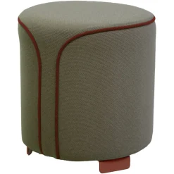 POUF ROND CHINÉ
