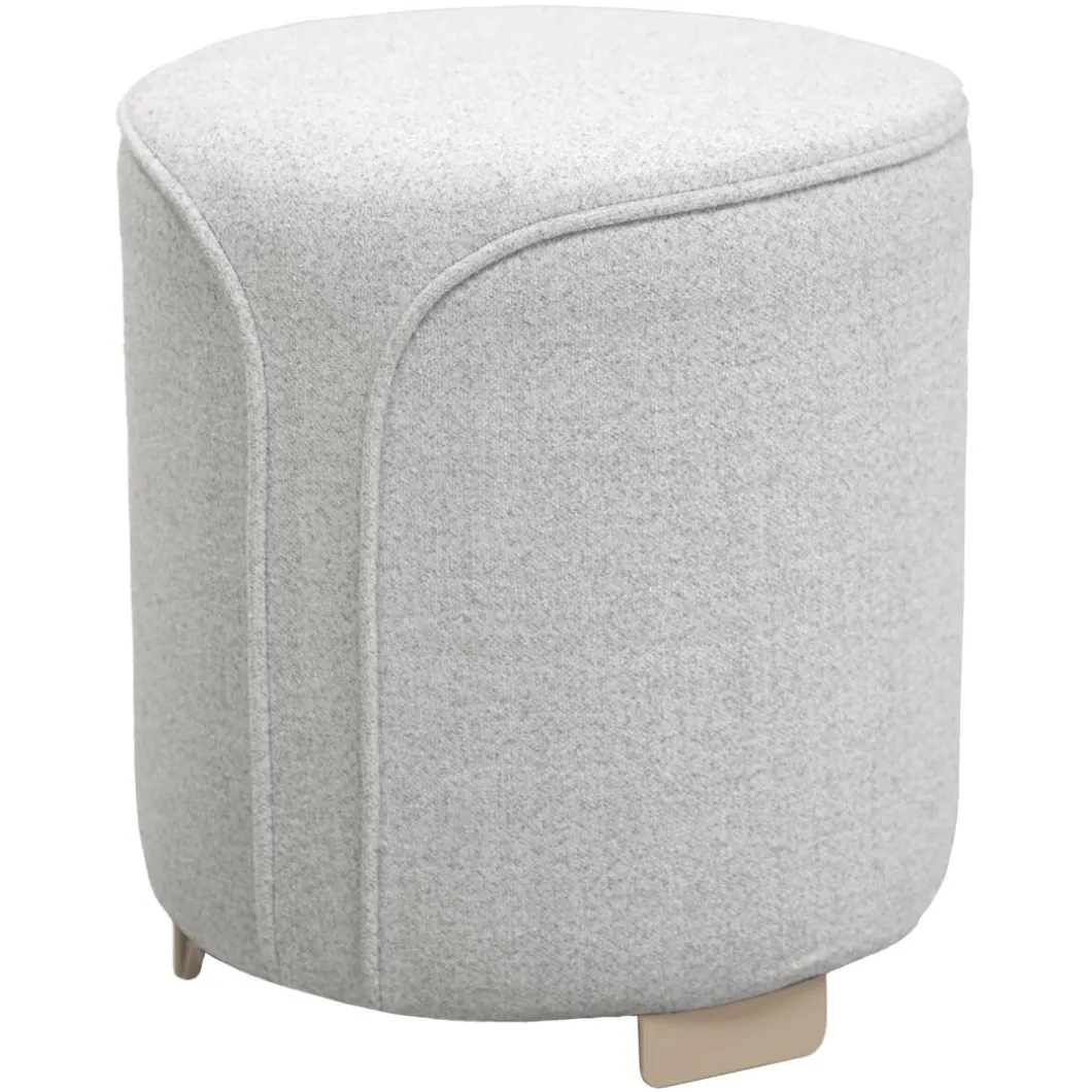 POUF ROND MOUCHETÉ