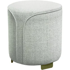 POUF ROND MOUCHETÉ