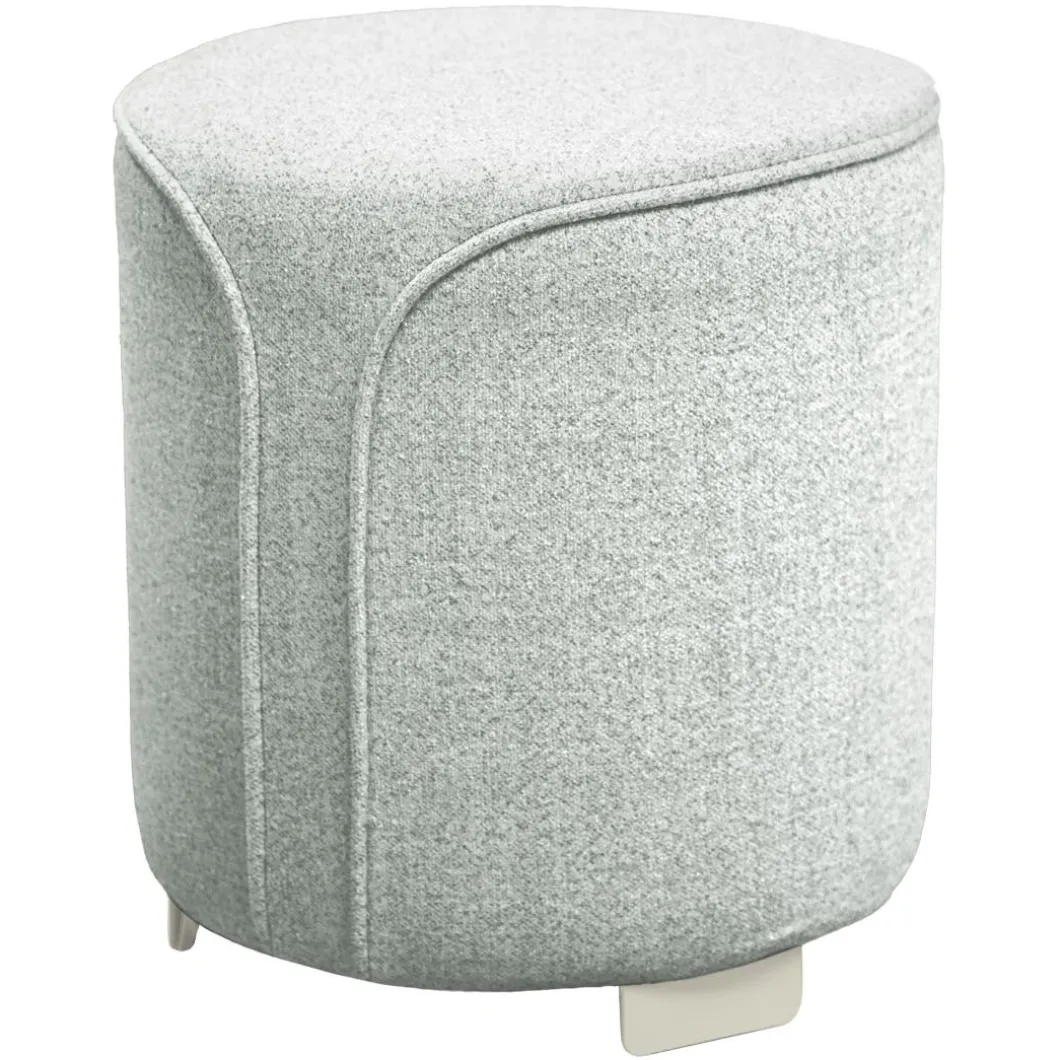 POUF ROND MOUCHETÉ