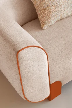 POUF ROND MOUCHETÉ