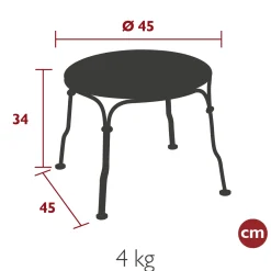 TABLE BASSE Ø 45 CM