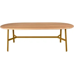 TABLE CHÊNE OVALE 220 X 95 CM