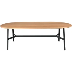 TABLE CHÊNE OVALE 220 X 95 CM