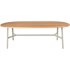 TABLE CHÊNE OVALE 220 X 95 CM