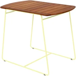 TABLE TECK 90 X 60 CM