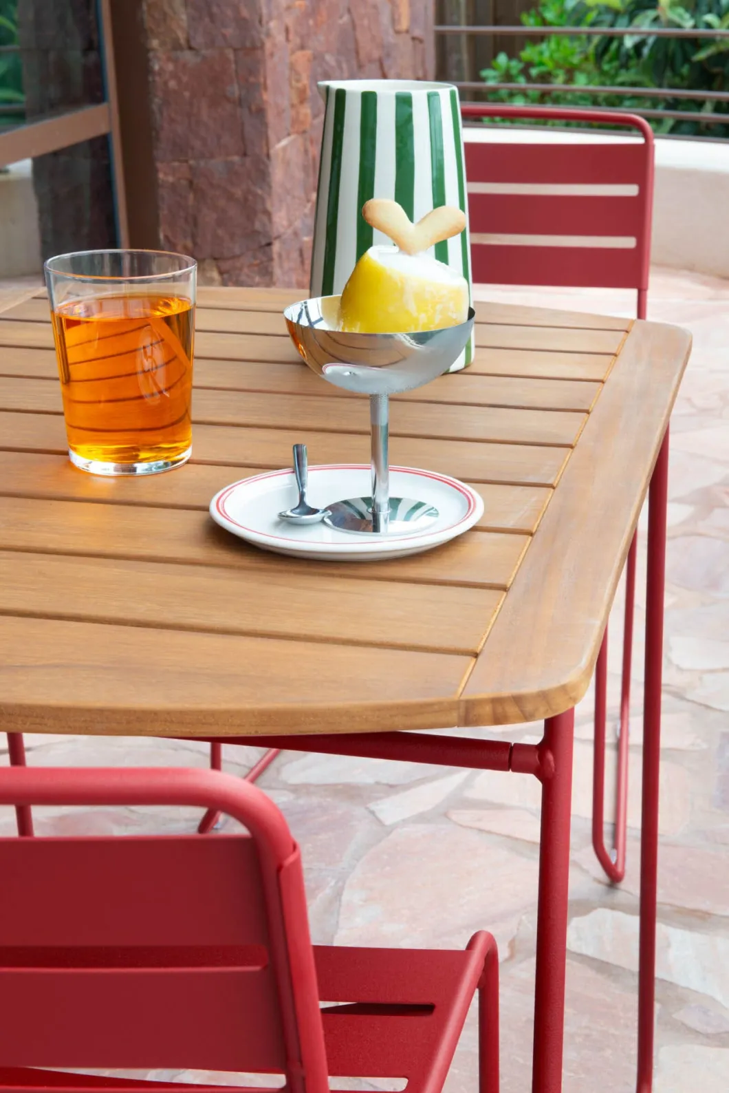 TABLE TECK 90 X 60 CM